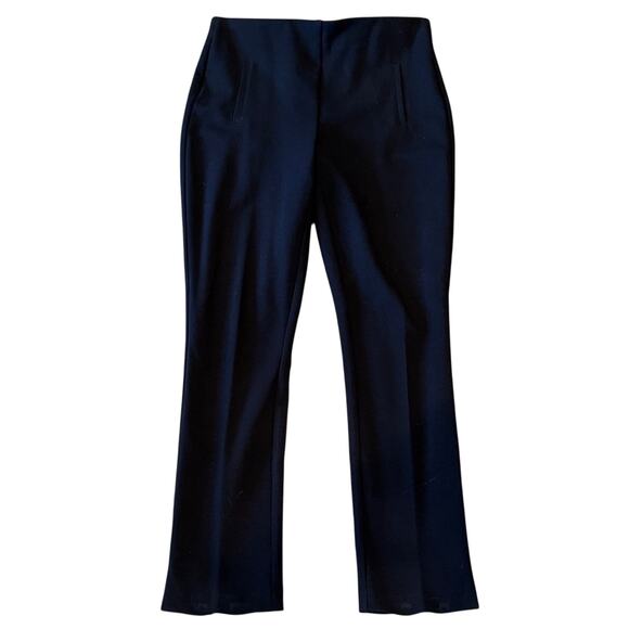 Chico's So Slimming Juliet Black Straight Leg Ponte Pant Size 1R/8R - Picture 2 of 10